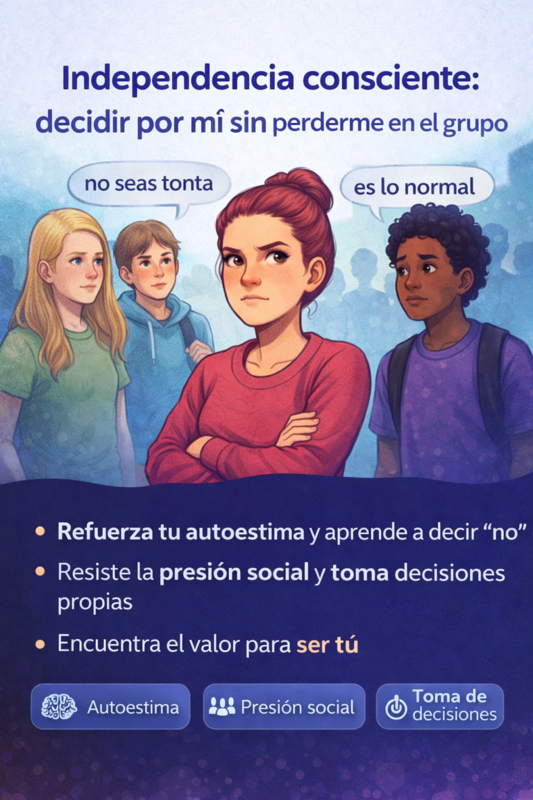 La independencia consciente es el cuidado del ser humano